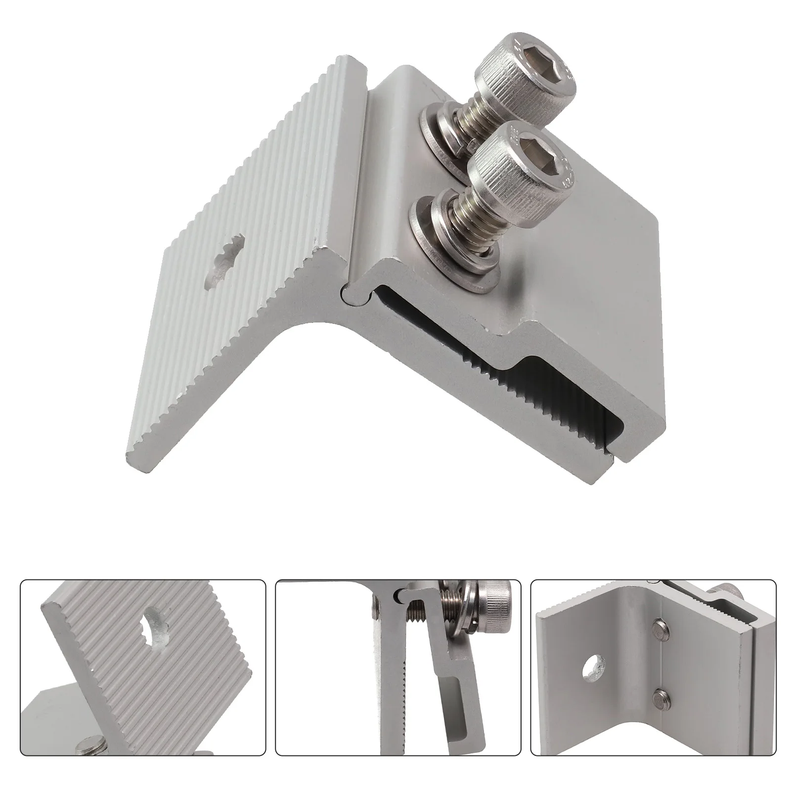 Solar Panel Clamps 1/4Pcs For PV Panel Roof