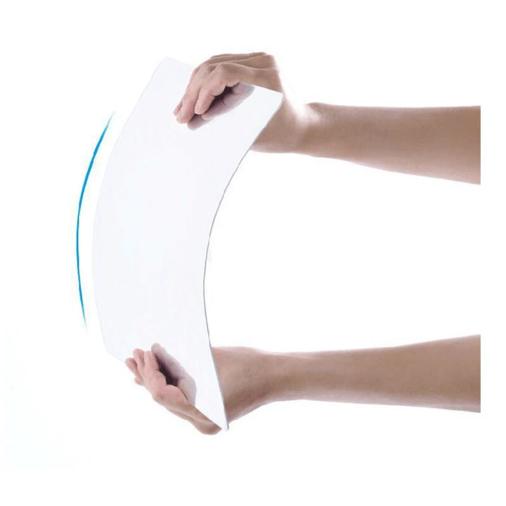 Flexible Mirror Wall Stickers 15/20/30cm DIY Acrylic 3D Wall Mirror Stickers