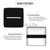 Delta Sigma Theta Sorority Tissue Box Cover Square Tissue Holder with Belt Bottom Leather Napkin Holder for Vanity Countertop 4