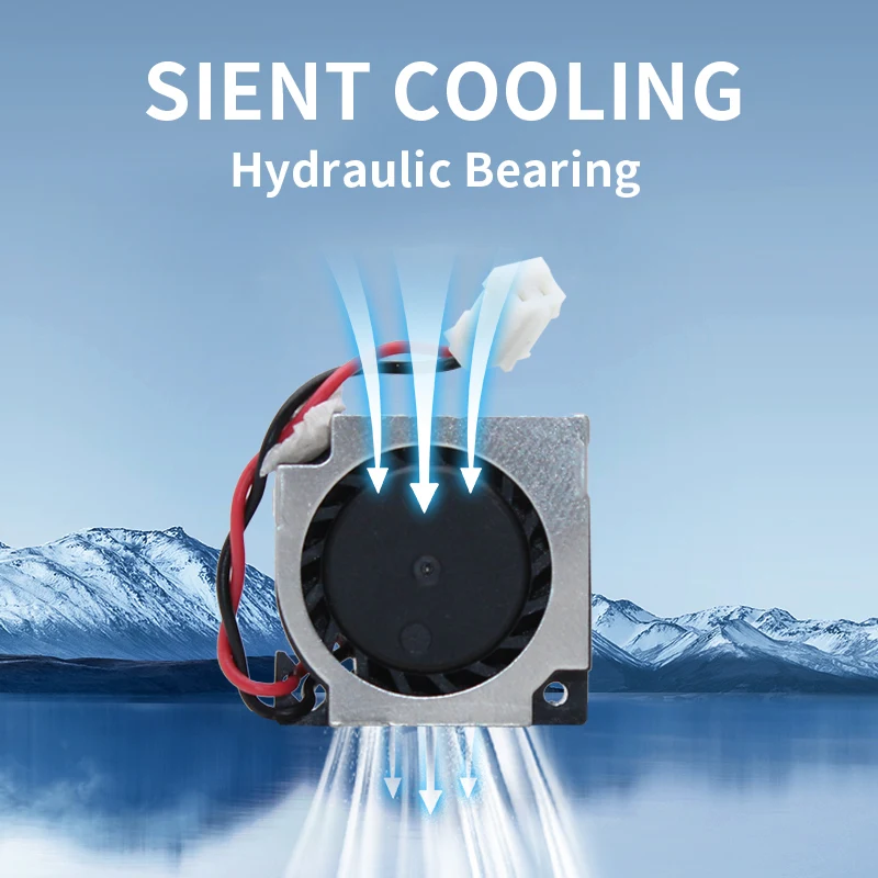2006 Blower 5V 20x20x6mm Turbo Blower Cooling Fan, Cooling Parts Fan PS:Excluding interfaces
