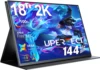 UPERFECT Portable Monitor Gaming 18 Inch 144HZ 2K Second Screen Display For Laptop Mac Xbox PS4/5 Switch Type-C HDMI-Compatible