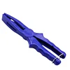 8.1Inch Fishing Grabber Floating Fish Gripper Catcher Scale Hook Clamp Mouth Pliers Lip Grip Tool Hook Extractor for Men Fishman 6