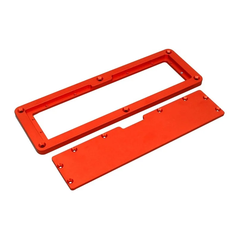 Electric Circular Saw Flip Cover Plate Flip-Floor Table Special Cover Plate Adjustable Aluminium Insert for Table Saw woodworking bench,woodworking workbench,router insert plate