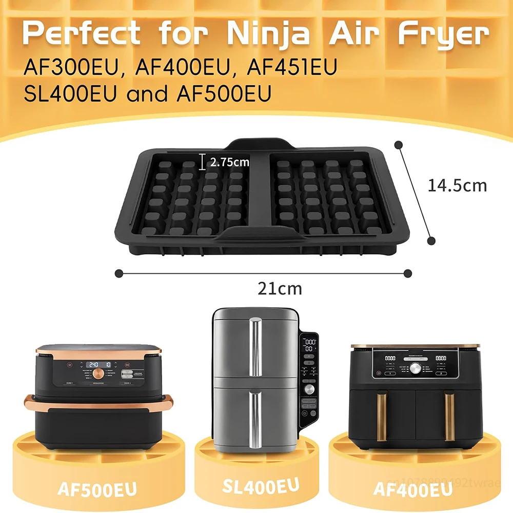 Accessorio per Friggitrice Ad Aria Calda Compatibile Con Ninja, 2 Pezzi
