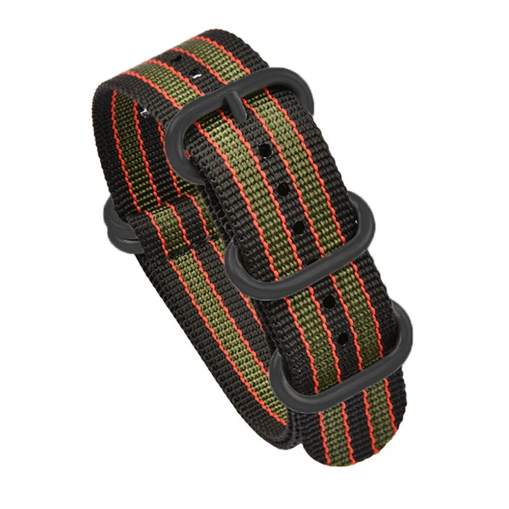 Men's Sport Waterproof Nylon Watchband, 20mm/22mm
