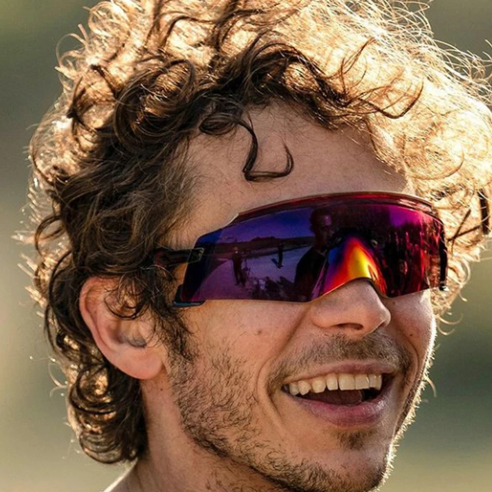 Cycling Sunglasses Outdoor Sports MTB Road Bike Riding Goggles Eyewear Rimless Conjoined Sunshade Men Women Anti-UV |