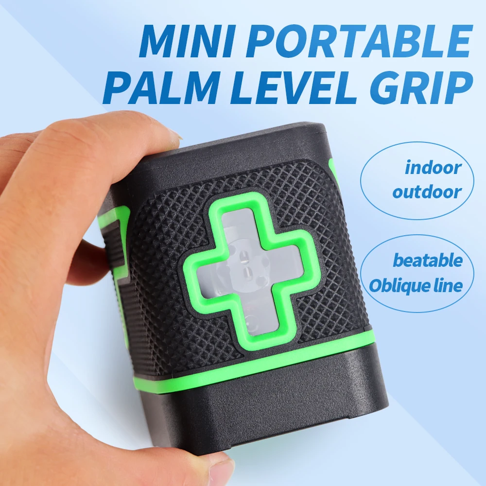 Mini 2 Lines Laser Level Vertical Horizontal Cross Line Meter