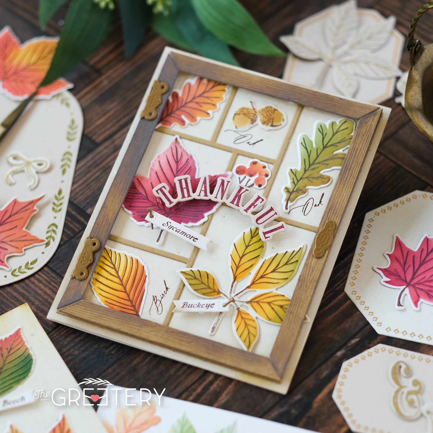 Metal Cutting Dies Craft Stencil Embossing Cutting Die Cutting Dies Scrapbook Stamps Autumn Thankful & Blessed Metal Cutting Dies Stamps Stencil DIY Scrapbook Handmade Greeting Card Embossing Template 2025