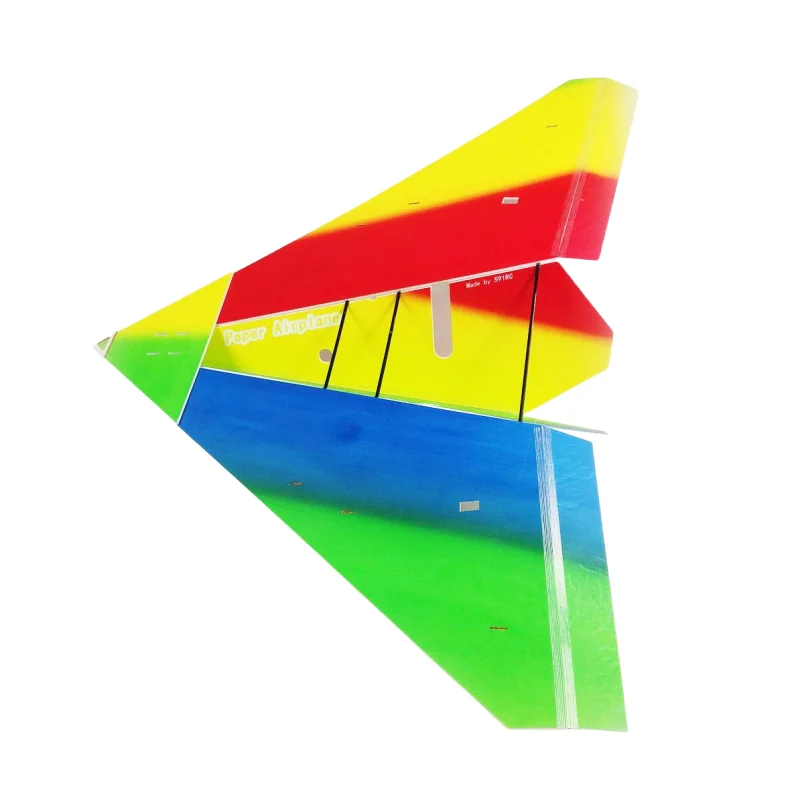 DIY RC Airplane Magic Board Paper Aircraft with 1m Wingspan, Triangle Wing Glider for Remote Control Flying 6