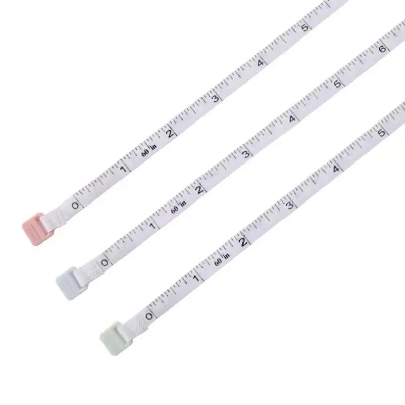 Tape Measure 3PC 1.5 Meter Flex Measure Double Body Sewing Tool 60 In.