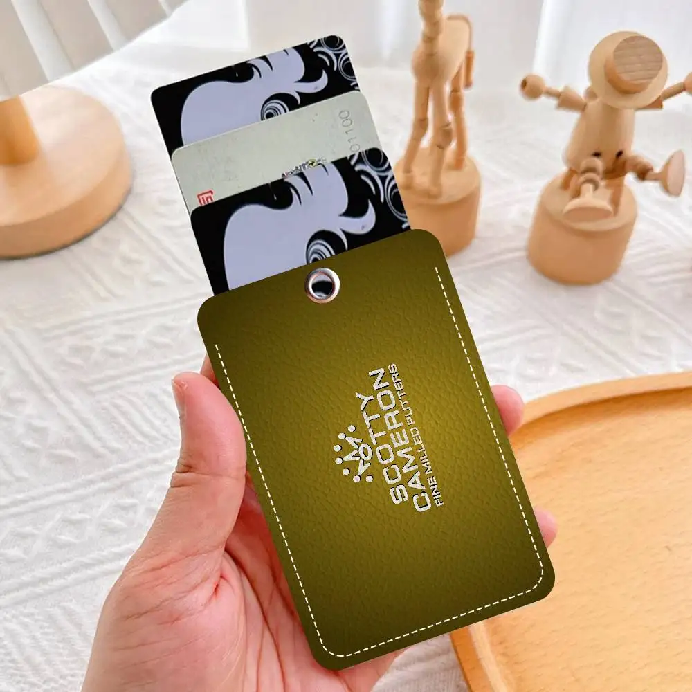 S-Scotty C-Camerons 사무용품 남녀 신용카드 키링 학생증 ID 카드 홀더 자격증 홀더 카드