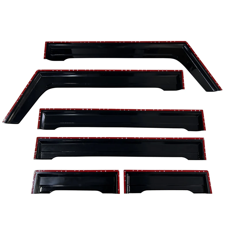 5 Door Jimny Car Window Visor For Suzuki New Jimny 5 Door JB74 Window Rain Guard Weathershield Sun Rain Deflector