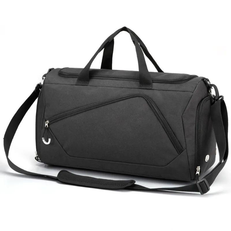 Short Distance Portable Travel Bag with Large Capacity Dry Wet Separation Sports Fitness Storage Bag Lightweight Oxford Cloth