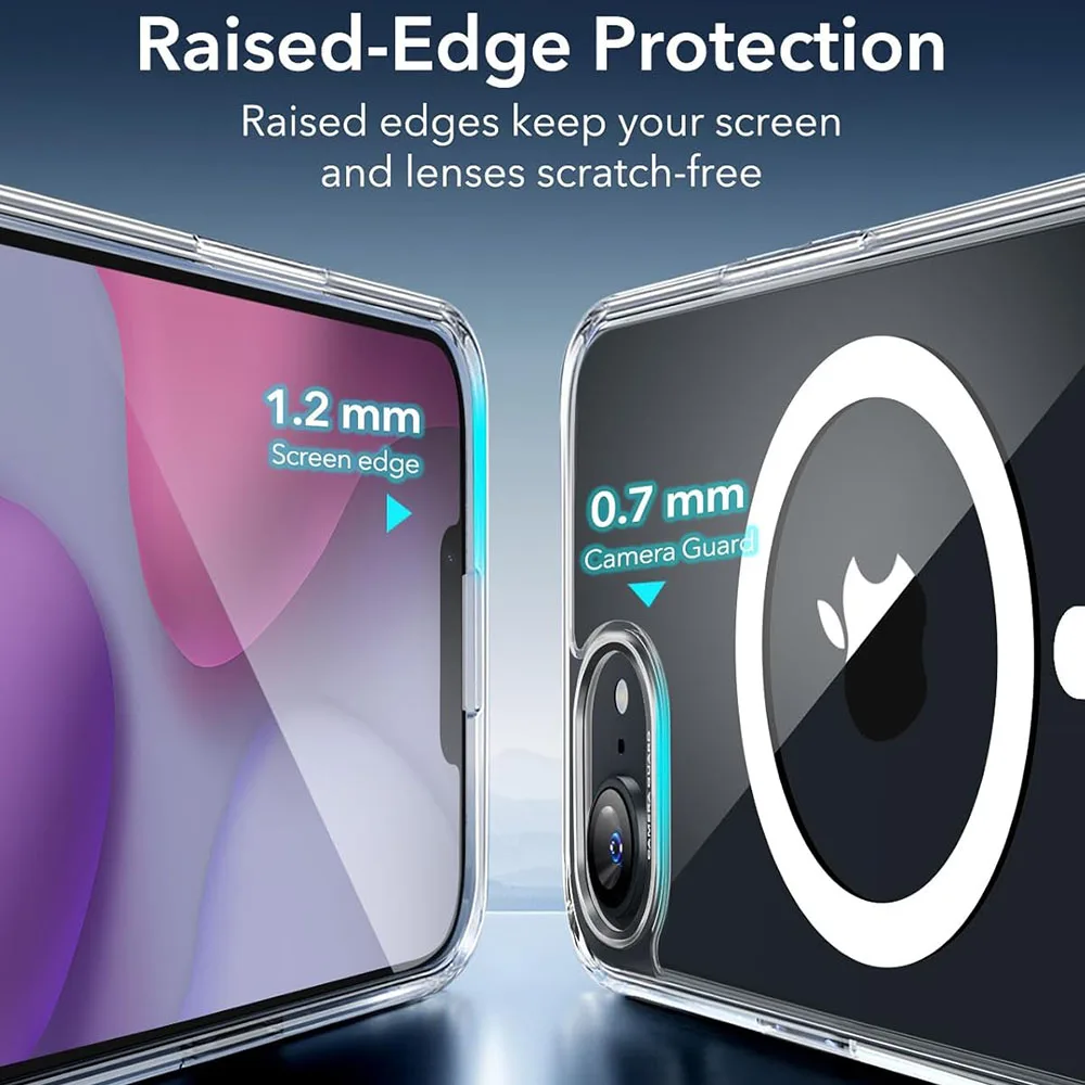 For Magsafe Magnetic Wireless Charging Case For iPhone 16E iPhone16E SE 2025 SE4 5G Clear Shockproof Back Cover 5