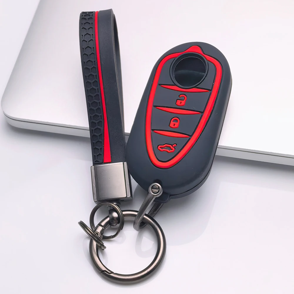 Luxury Car Key Cover - Stylish Protective Accessory