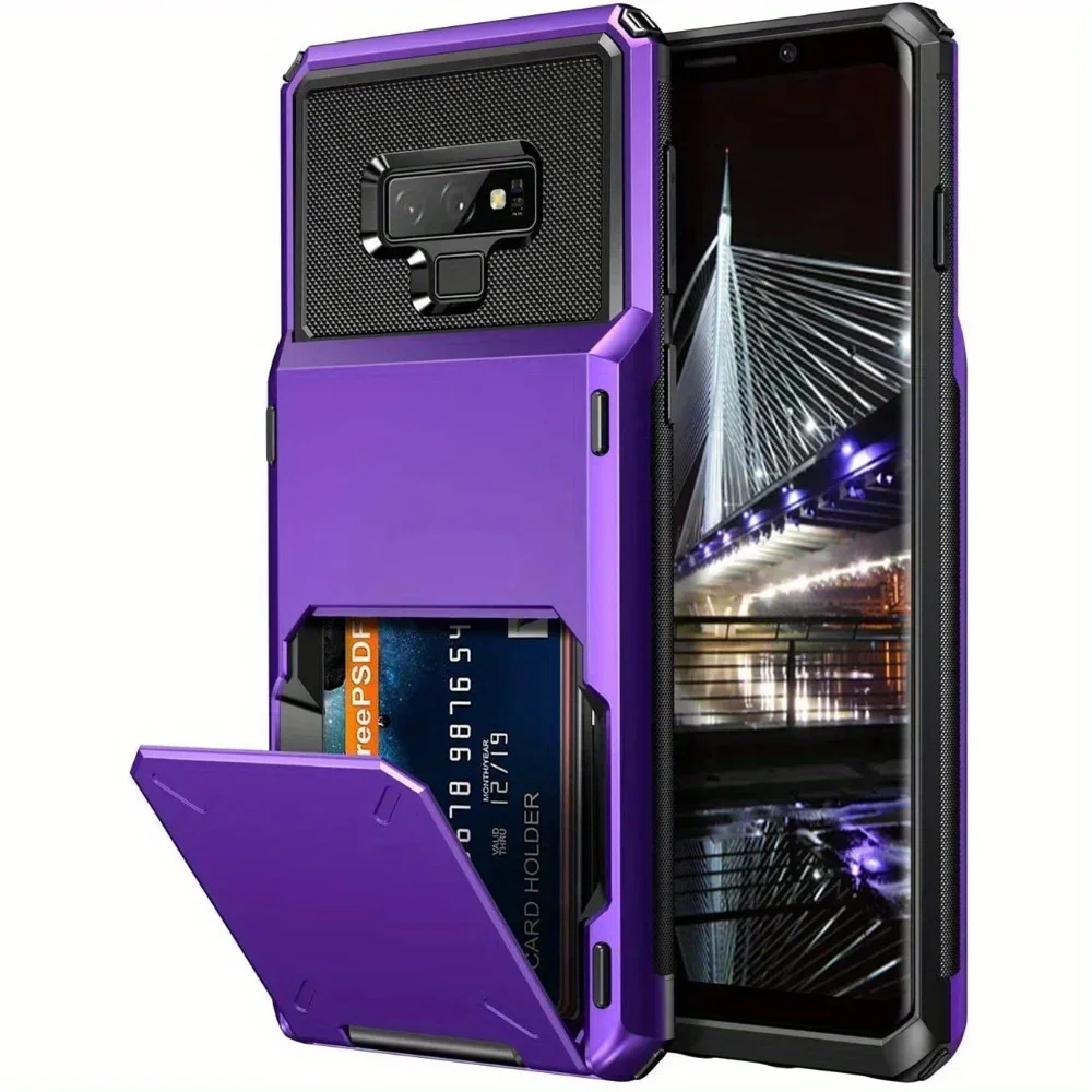 Galaxy Wallet Case with 4-Card Slots