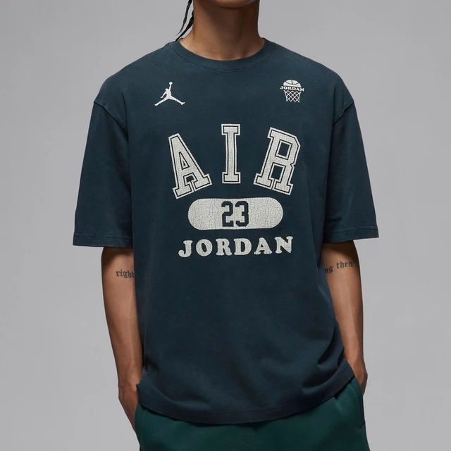 Nike officiel JORDAN hommes décontracté col rond respirant sport T-Shirt HM4902-478 1