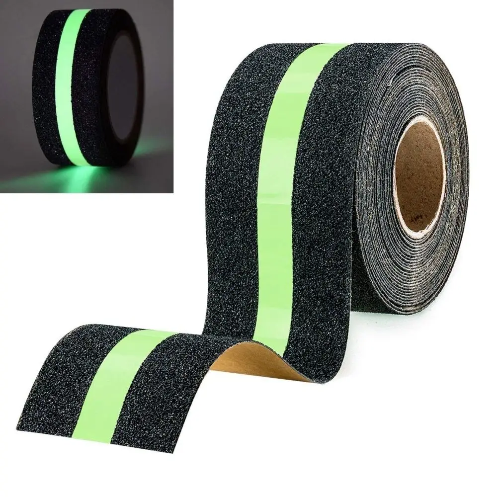 Luminous Tape Anti Slip Adhesive Warning Tape Glow in Dark Safety Track Skid Stair Treads