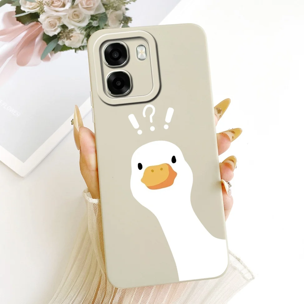 Luxury Fashion Cute Painted Silicone Case - Oppo A6 Series