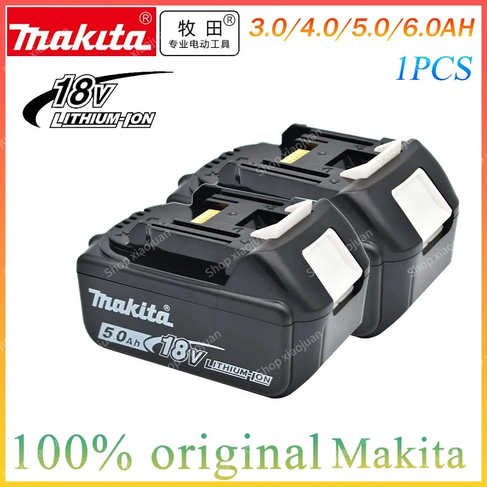 

Makita18V 5.0Ah Original With LED lithium ion replacement LXT BL1860B BL1860 BL1850 Makita rechargeable power tool battery 5000