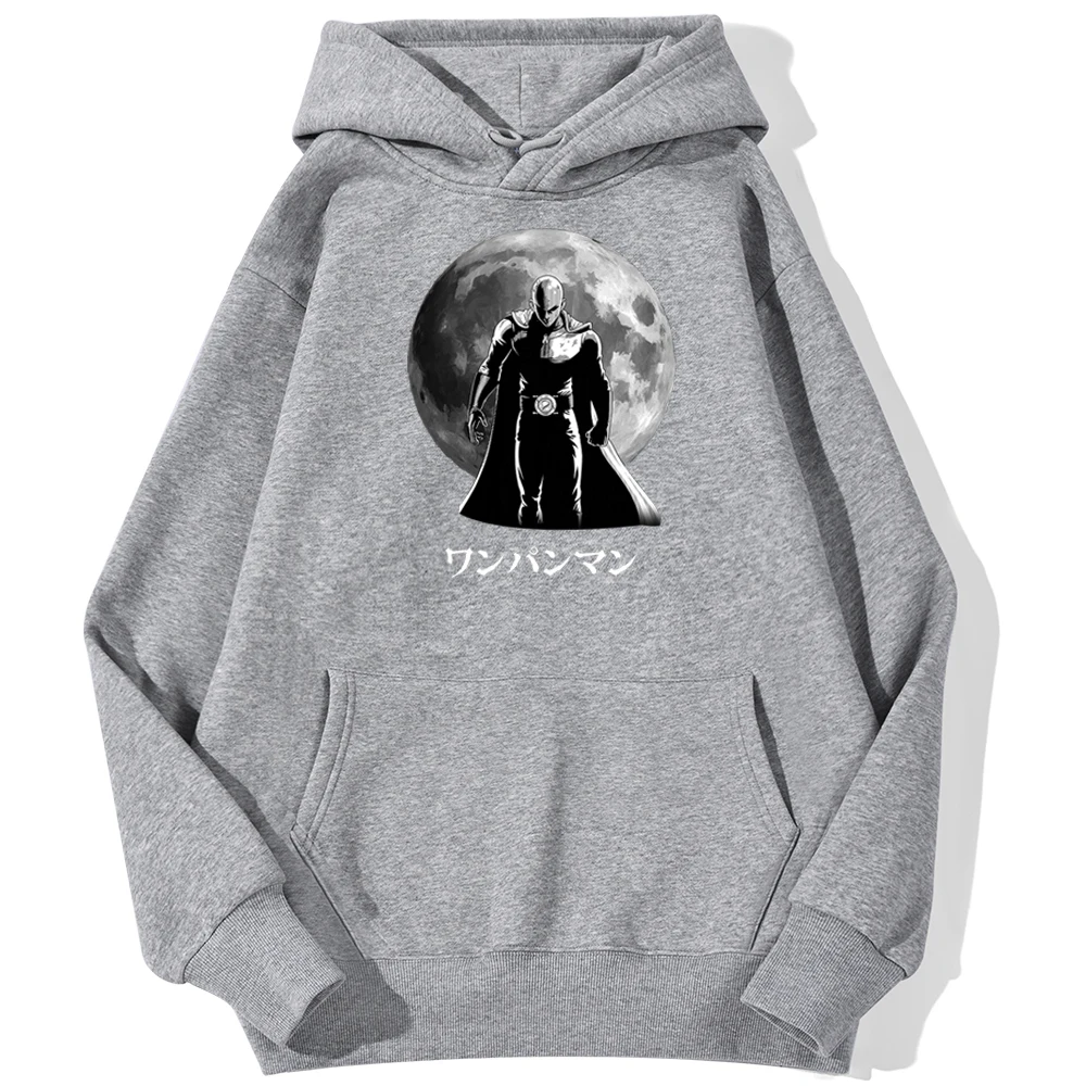 

ONE PUNCH MAN Hoodie Sweatshirt Men Casual Warm Hoodies Male Fashion Japanese cartoon Anime Tracksuit Autumn Fleece Pullover