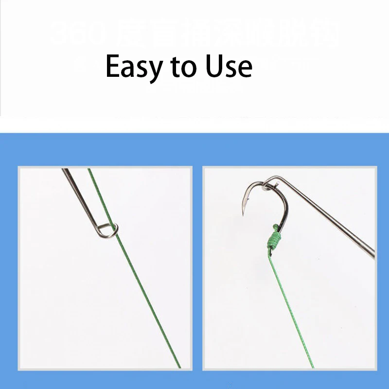 INOOMP 2pcs Decoupler Toothpick Hook Remover Fishing Hook Remover