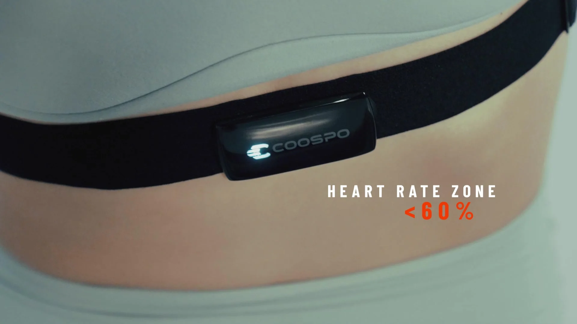 CooSpo Moniteur de fréquence cardiaque avec sangle thoracique H9Z