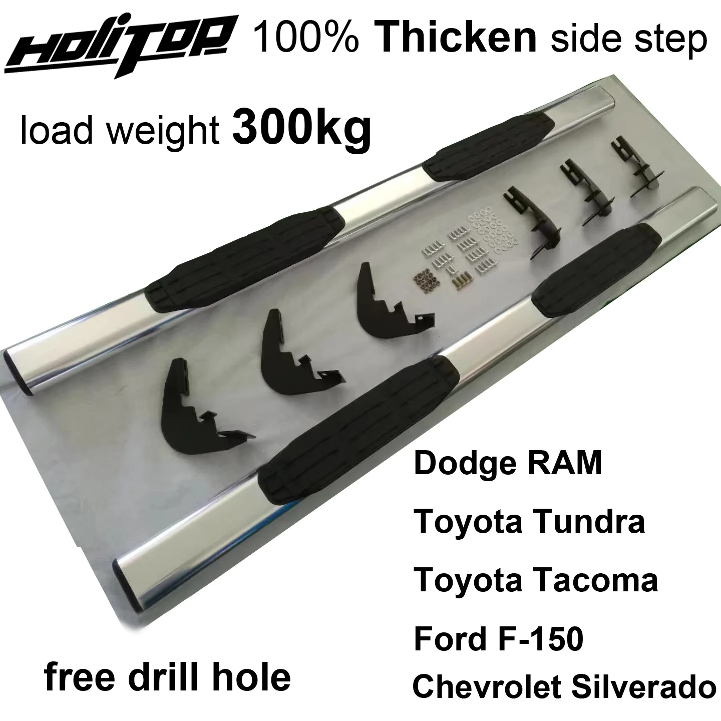 side step nerf bar running board for Dodge RAM/Toyota Tundra