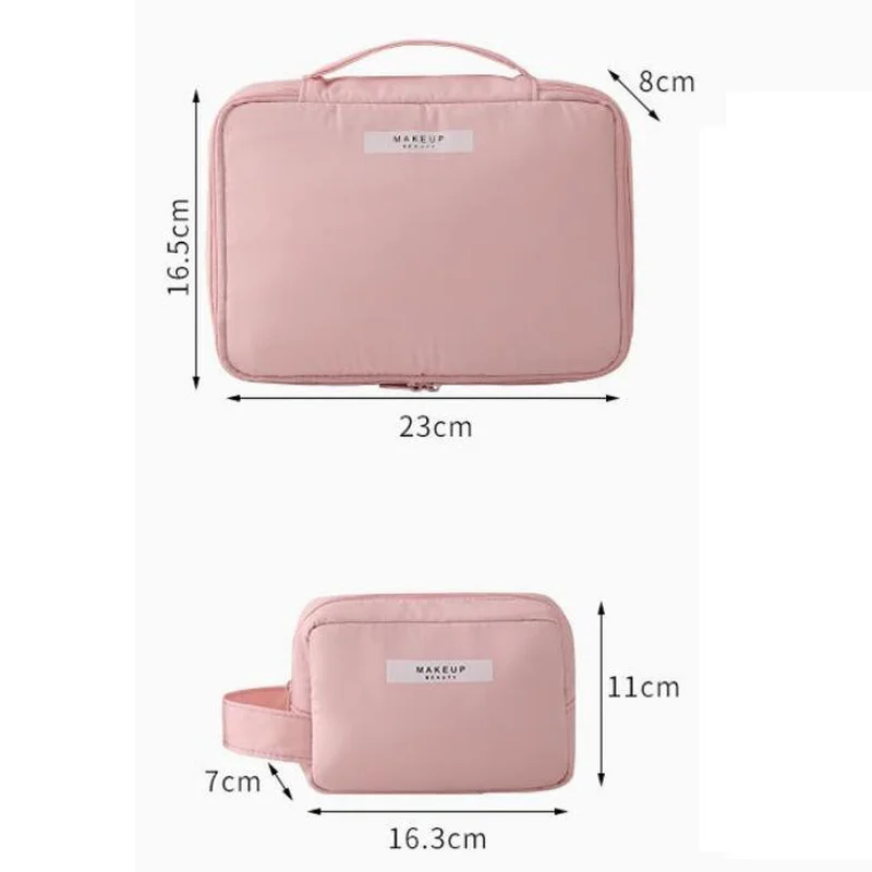 Makeup Bag For Women Toiletries Organizer Waterproof Travel Make Up Storage Pouch Female Large Capacity Portable Cosmetic Case makeup organizer cosmetic bag cosmetic storage bag toiletry bag makeup bag cosmetic case