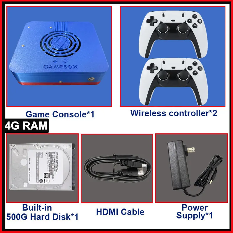 500G HDD BW