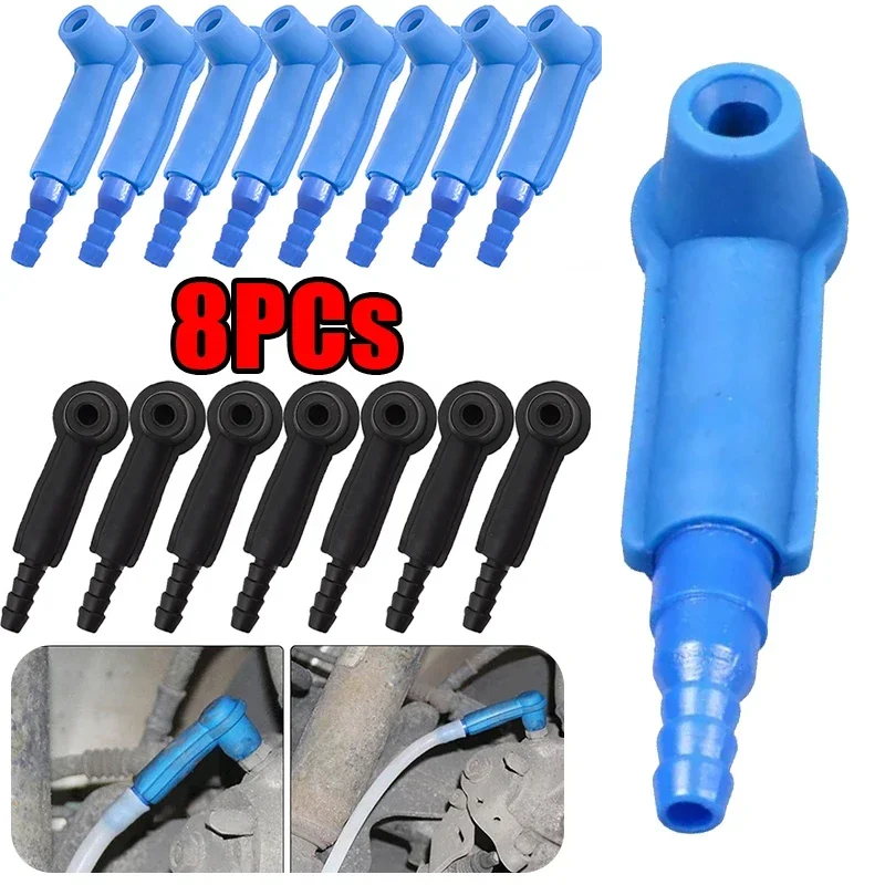 Car brake oil exchange tool car brake oil pump connector car oil change tools oil filling tool Car Oil Pumping Pipe Brake Oil Change Connector Car Brake System Fluid Connector Kit Auto Filling Equipment Accessories