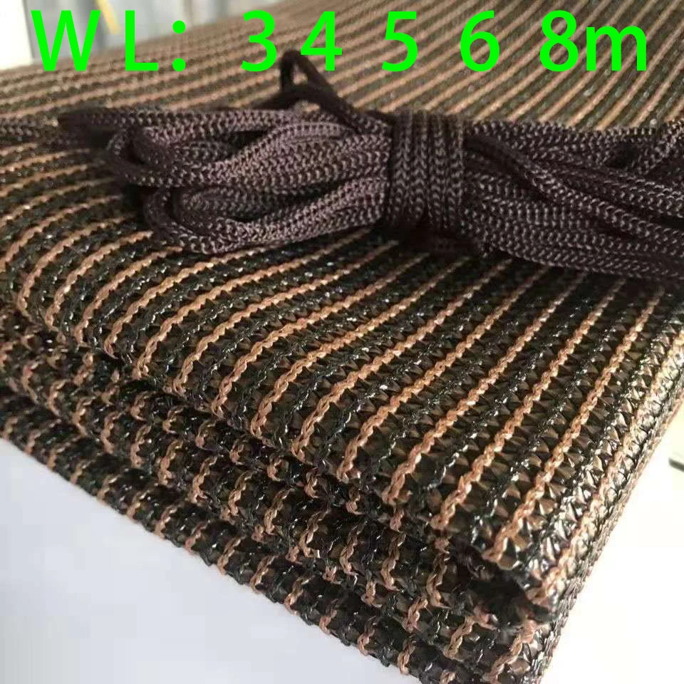 Large Sun Shade Sail 2*6 8 10 3*5 4x4 5x5 8*10 Khaki Camo Netting Backyard Garden Sun Shelter Anti-Uv Block Tent Canopy Outdoor sunshade net outdoor awnings
