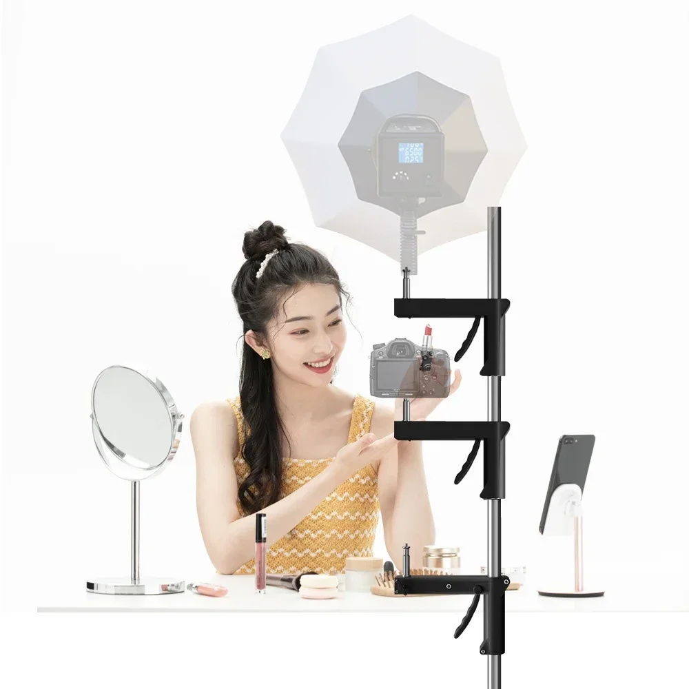 SH 63cm 190cm Gun Grip Light Stand 1 4 and 3 8 Screw With Wheels sh-63cm-190cm-gun-grip-light-stand-1-4-and-3-8-screw-with-wheels