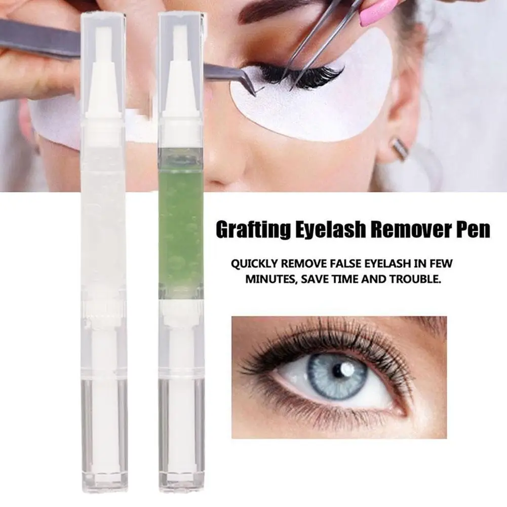 

10ml False Eyelash Glue Remover Non-irritating Quick Glue Adhesive Gel Drying Eyelash Pen Remover Extensions Transparent Ma I5P5