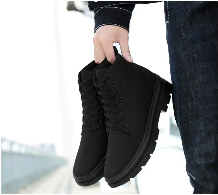 Sneakers uomo nere mesh traspiranti con rialzo interno 8cm_voghion.com