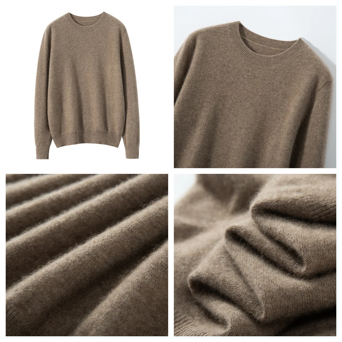 WinvyNee Cashmere Women Sweater Long Sleeve O neck Merino Wool Jumper Solid Knitwear Casual Pullover Tops Jumper Autumn A1054001 5