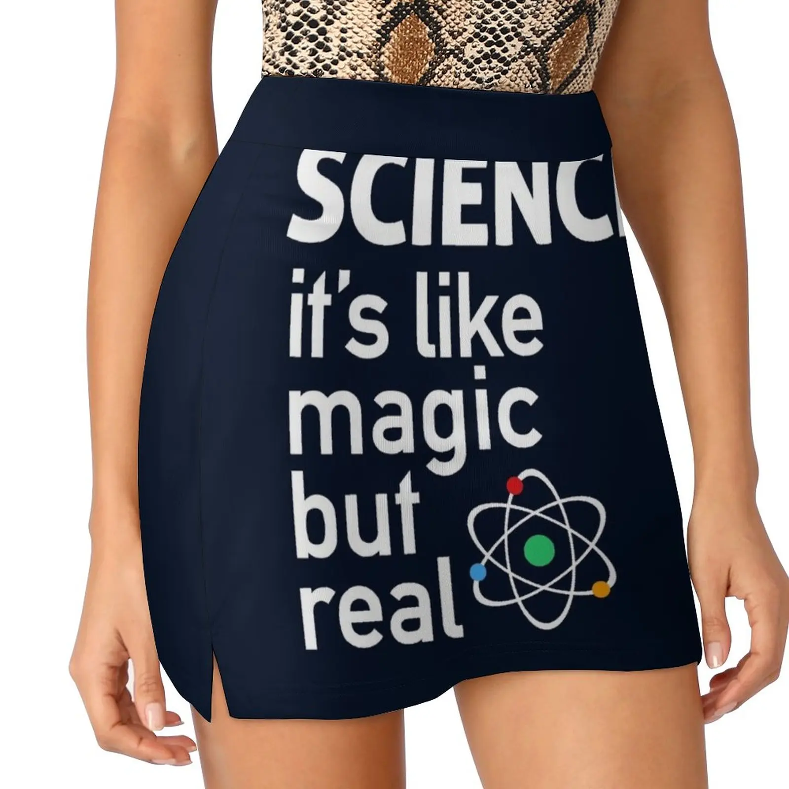 

SCIENCE: It's Like Magic, But Real Light proof trouser skirt Miniskirt woman dress skirt skirt skirts for womens