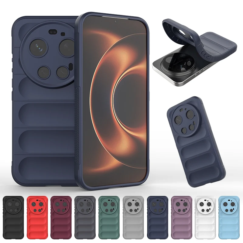 Liquid Silicone Soft Fashion Classic Non-Slip Protective Phone Case - High Quality Bumper