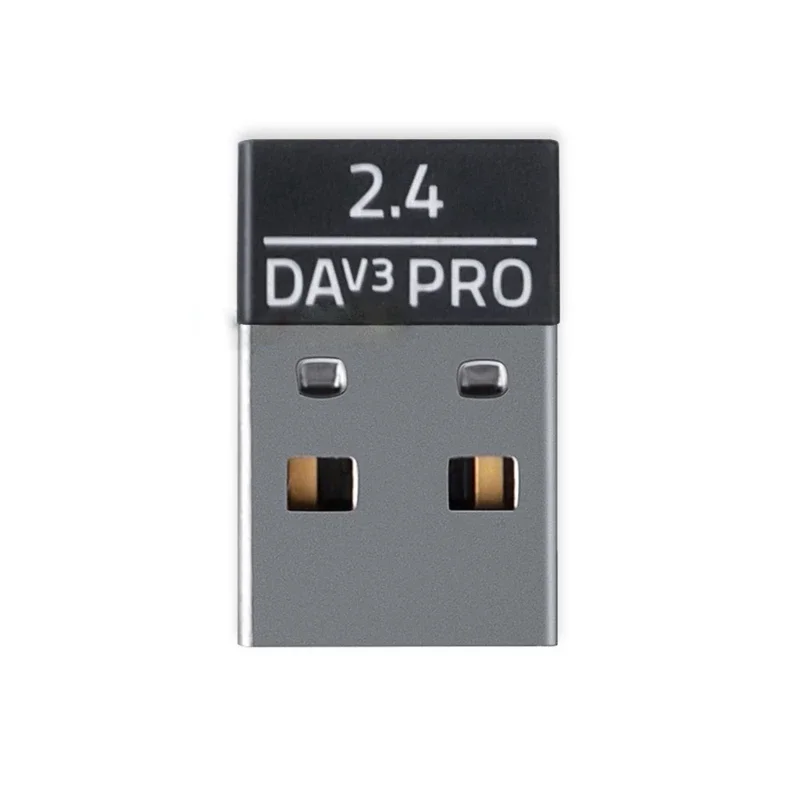 White USB Dongle Receiver for Razer DeathAdder V3 Pro Wireless