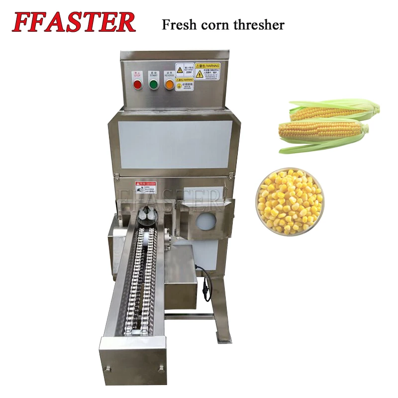 

Automatic FreshCorn Pelling Machine Thresher Corn Shellers Commercial Fresh Corn Sheller Corn Thresher