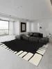 Creamy Luxury Living Room Large Carpet Comfortable Non-slip Bedroom Carpets Easy-care Washable Home Interior Decorative Rugs 깔개 3