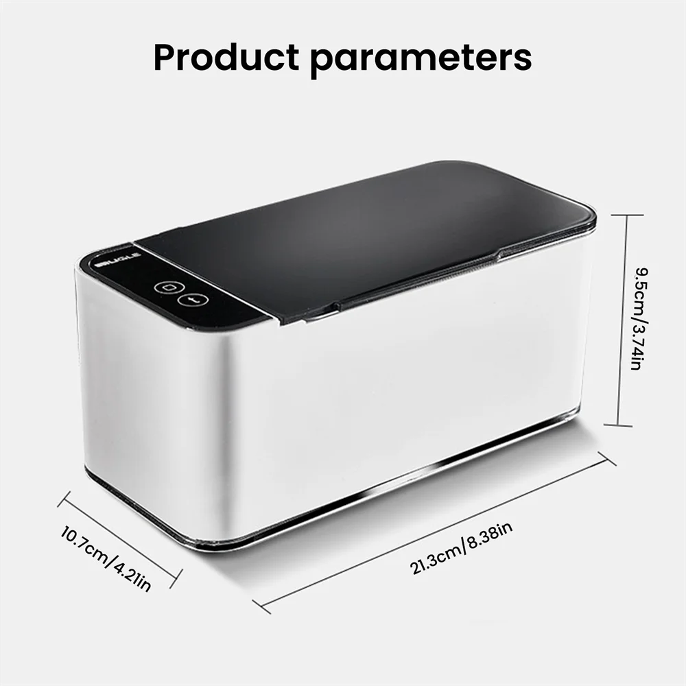 Description Picture 6 of item700ML Ultrasonic cleaner machine,50W jewelry Glasses cleaning machine, suitable for cleaning rings, glasses, watches,razor blade