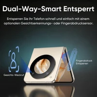 Nubia Flip 5G Snapdragon 7 Gen 1 16GB+512GB 6.9" AMOLED 120Hz Foldable Phone 50MP Dual Camera 33W Fast Charging Global 6