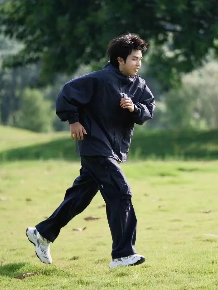 Men Women Cotton Stormsuit Hooded Trench Coat Windproof Waterproof Winter Outdoor Couple Jacket Mountain Climbing Coat