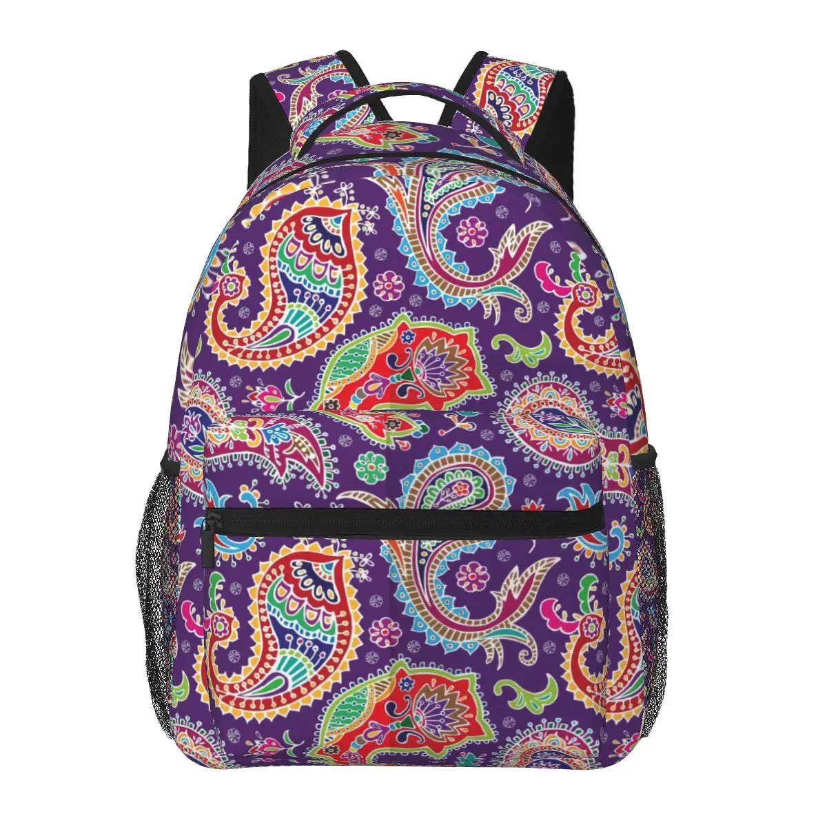 

Paisley Drawing Backpack for Girls Boys Travel RucksackBackpacks for Teenage school bag