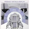 Multifunctional Waterproof Travel USB Charger Luggage Bags Large Capacity Bags Expanding Oxford Backpack for Women Men 5