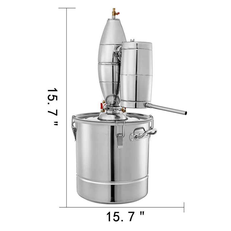 30L Wine Beer Distiller Food-Grade Stainless Steel Wine-Making Multifunctional Fermentation Filling Equipment