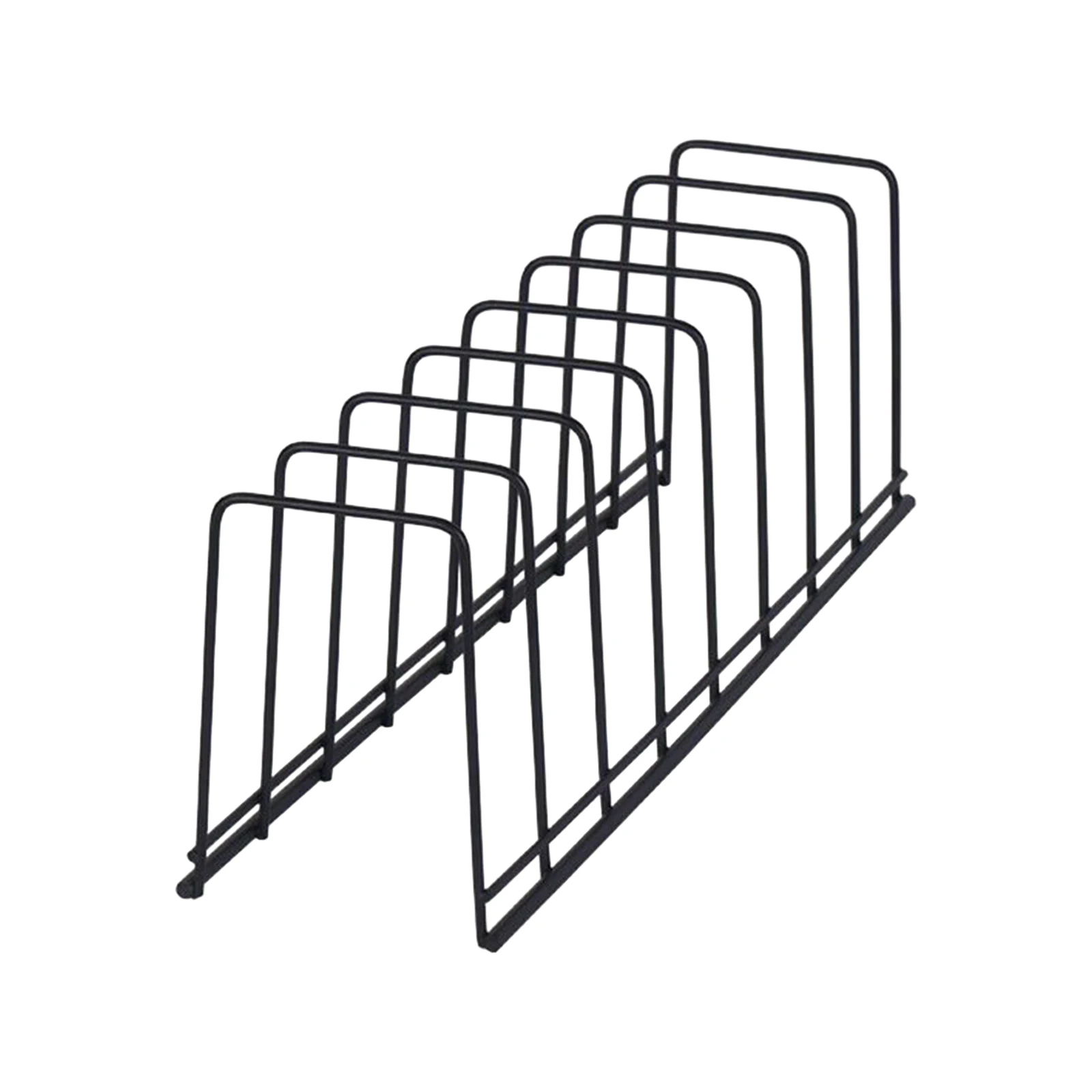 Dish Storage Rack Plate Organizer Sink Dish Drainer Dish Rack Lid Organizer for Home Restaurant Cabinet Kitchen Countertop