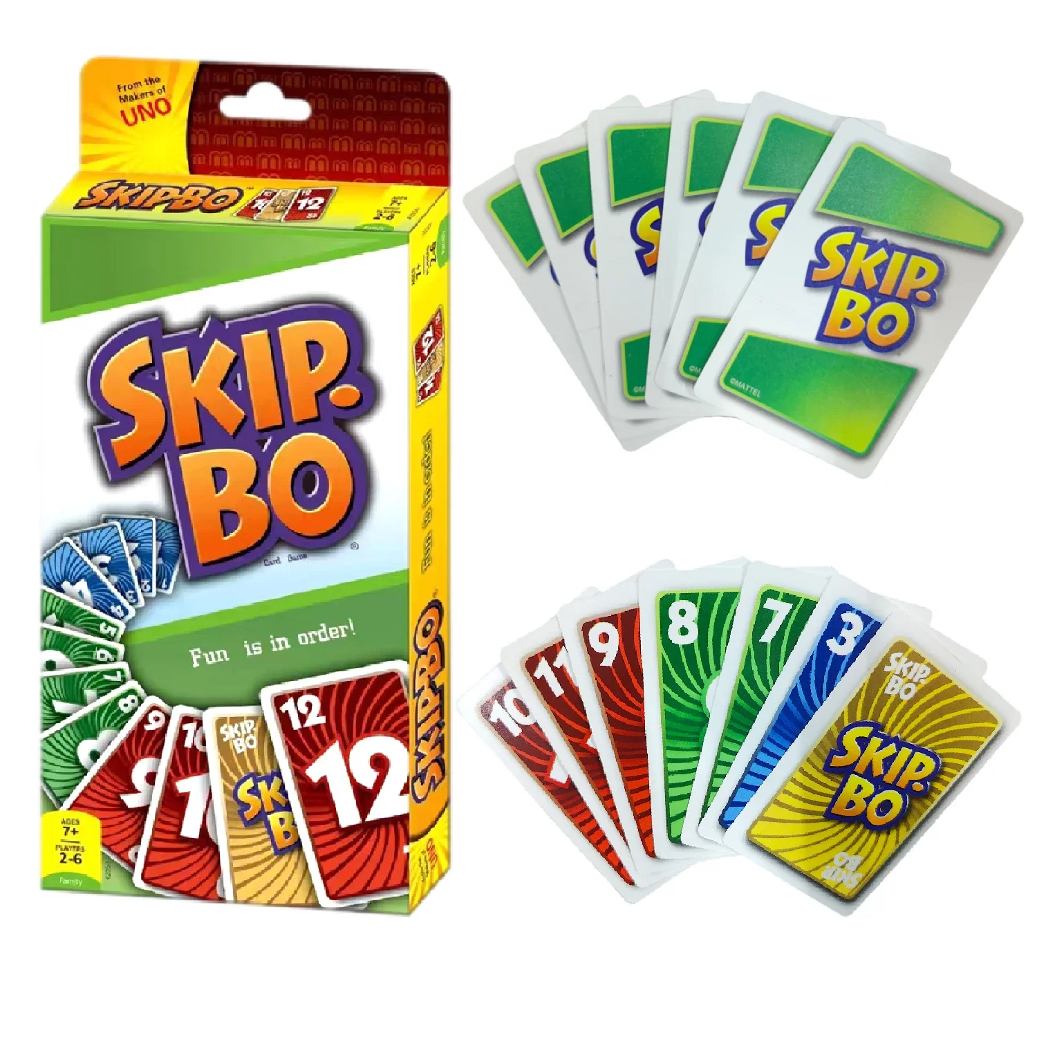 UNO-SKIP BO Potter Card Game Games Genuine Family Funny Board Game Fun Poker Playing Toy Gift Box Uno Card 3
