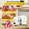 Cutter Meat Machine Carbon Steel Blade Electric Deli Meat Cheese Food Ham Slicer Commercial / Chopped Meat Machine 3